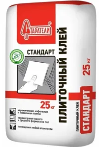 Клей плиточный СТАРАТЕЛИ Стандарт 25 кг
