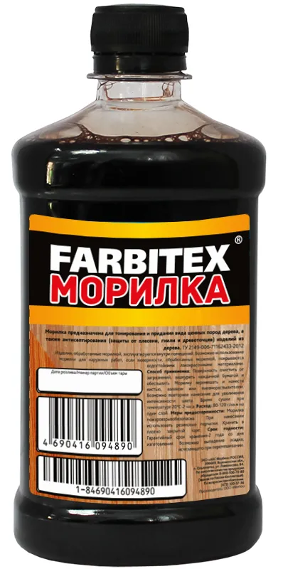 Морилка деревозащитная водная