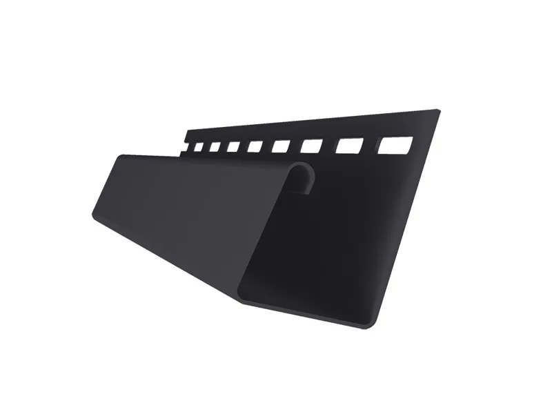 Универсальный джей-профиль J 7/8", графит, 3м