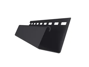 Универсальный джей-профиль J 7/8", графит, 3м