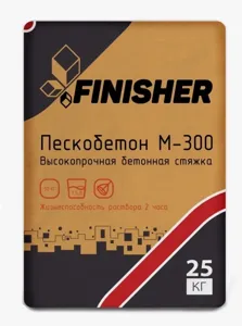 Пескобетон М-300 Finisher/1меш.-25кг