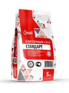 Клей плиточный СТАРАТЕЛИ Стандарт 5 кг