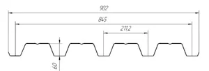 Профнастил H60