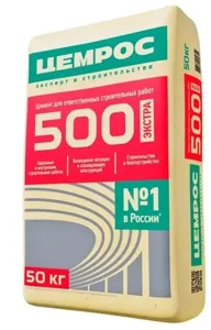 Цемент М500 Д0 50кг Цемрос