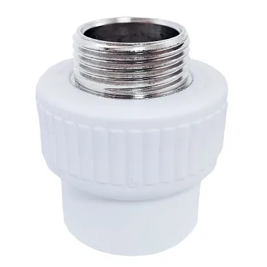 Муфта разъем. PPRC с НР 25х3/4 MeerPlast