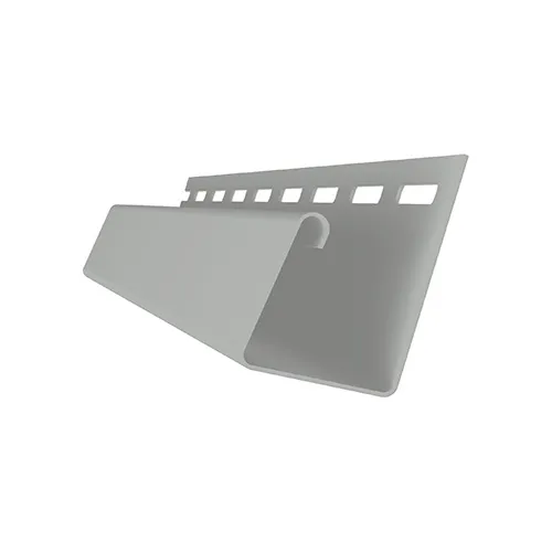 Универсальный джей-профиль J 7/8", серый, 3м