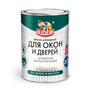 Эмаль для окон и дверей