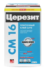 Клей плиточный Церезит (Ceresit) CM 16 пластичный, 25кг