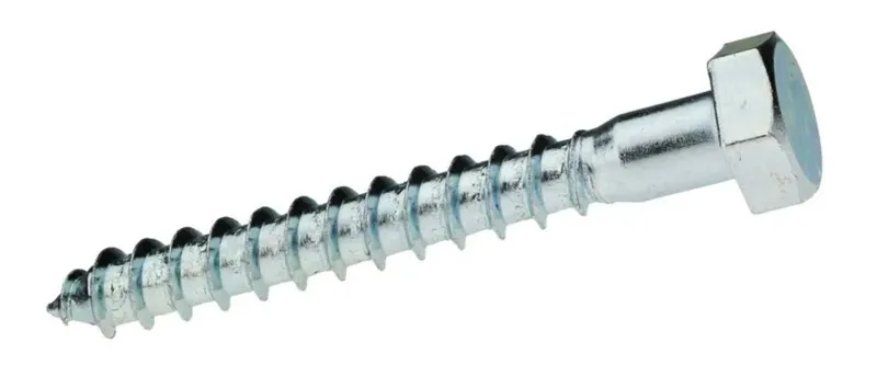 Шуруп 6*120 шестигр оцинк (глухарь)