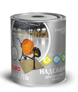 Эмаль для бетонных полов алкидно-уретановая