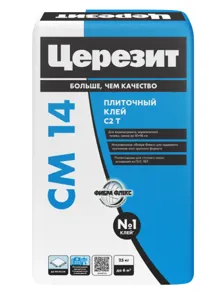Клей плиточный Церезит (Ceresit) CM 14, 25кг