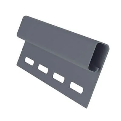 Планка финишная Grand Line Standart серый графит (3,0м)