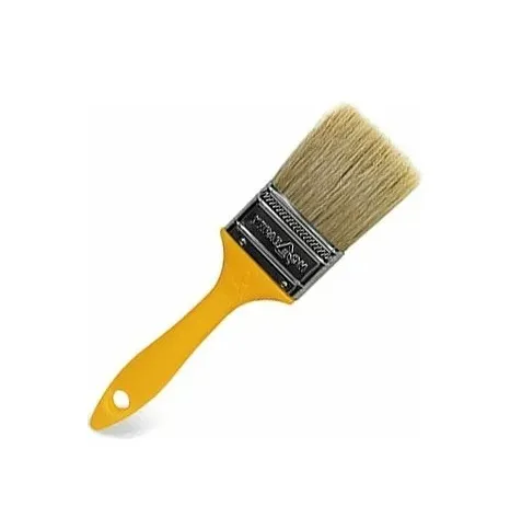 Кисть плоская "Varnish" 75мм, натуральная щетина, пластиковая ручка 013112-075 УПРАВДОМ ПРОФИ